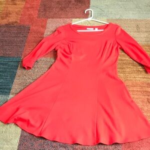 Red dress